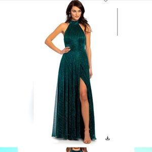 Betsy & Adam Gorgeous Green Gown